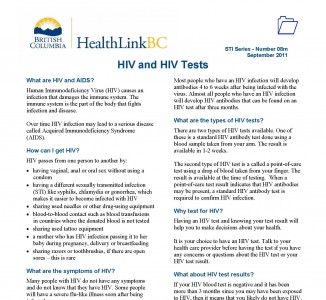 Patient Handouts